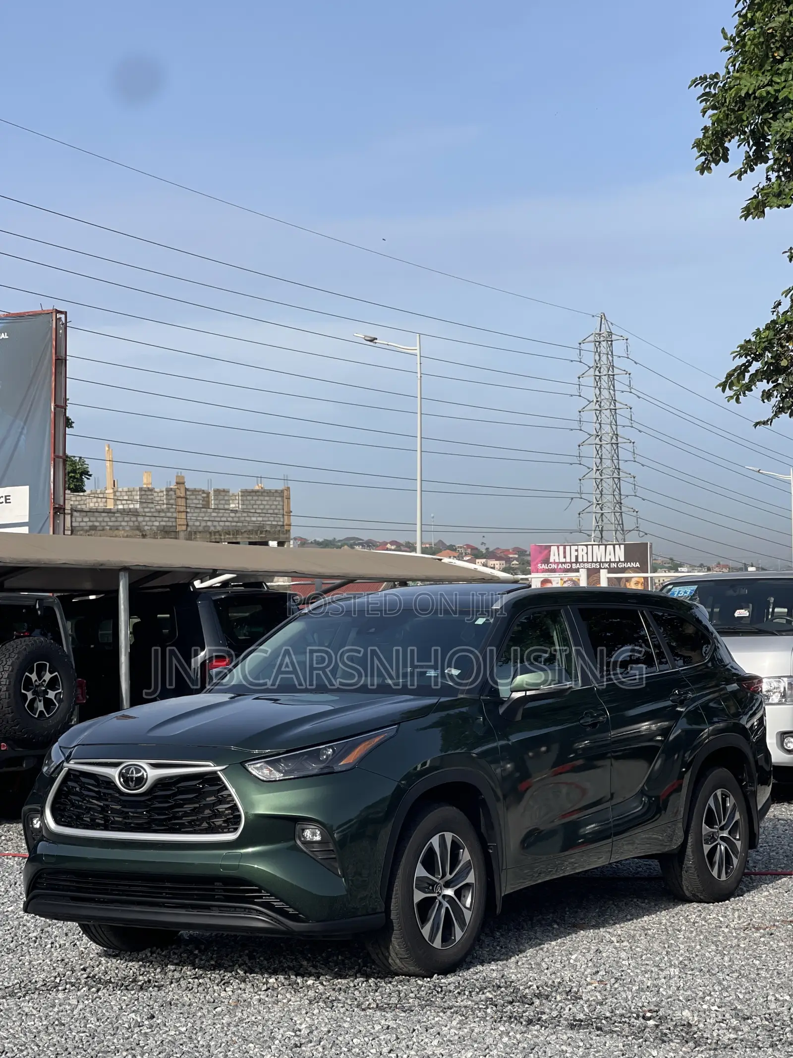 Toyota Highlander XLE AWD 2023 Green