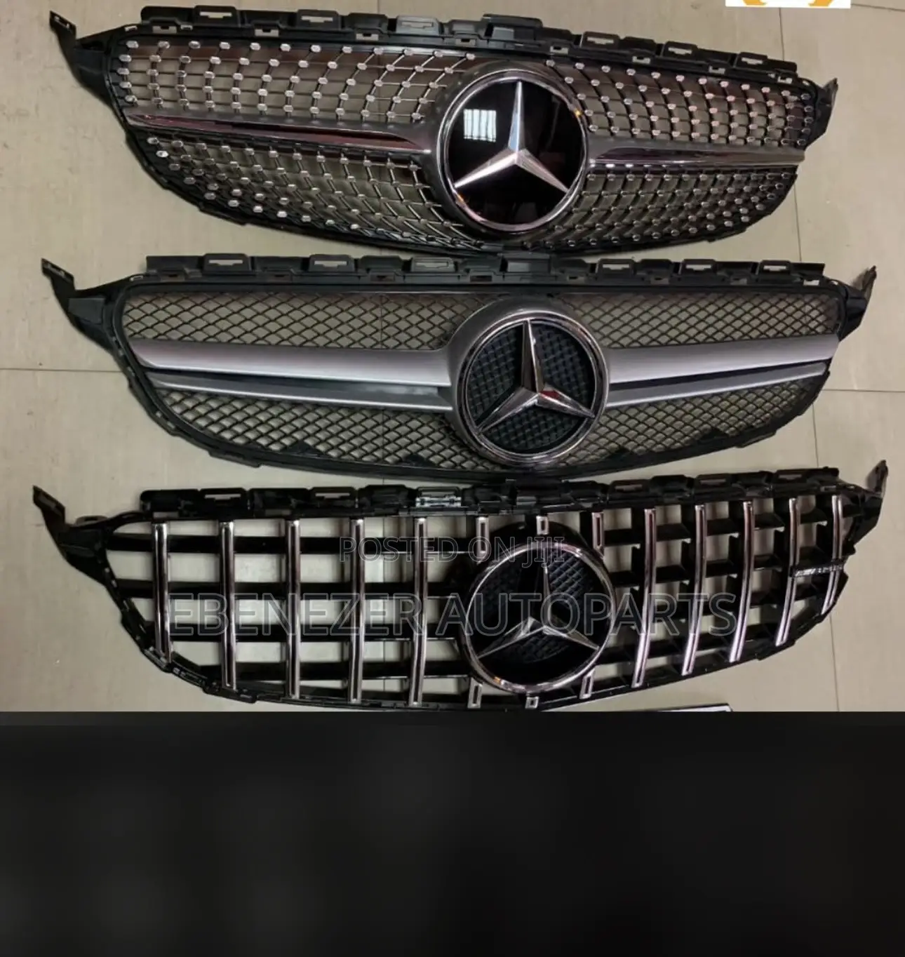 Mercedes Benz C300 W205 Front Shells Grille