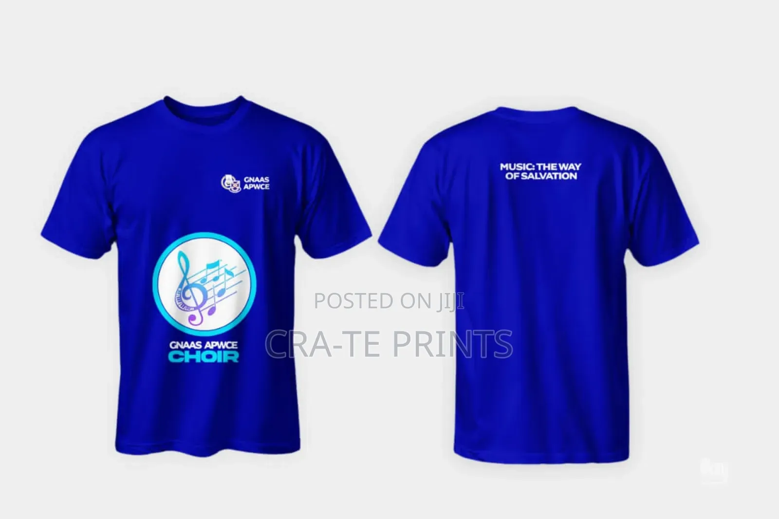 Cra-Te Prints: Complete DTF T-Shirt Printing at 37 GHC