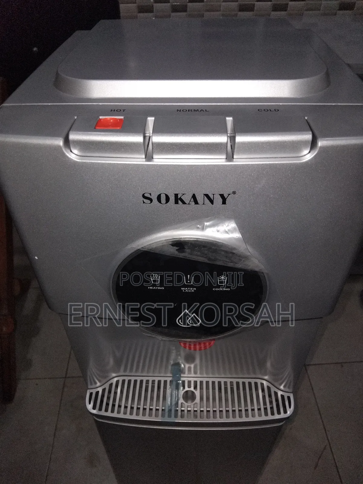Hot/Normal/Cold Water Dispenser(New With Compressor Cooling)