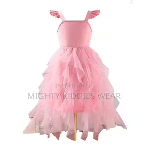 Girls Lace Sling Fairy Splicing Mesh Princess Dress 9yrs