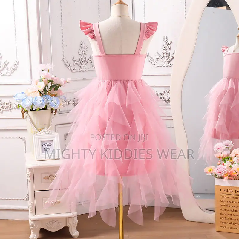 Girls Lace Sling Fairy Splicing Mesh Princess Dress 9yrs