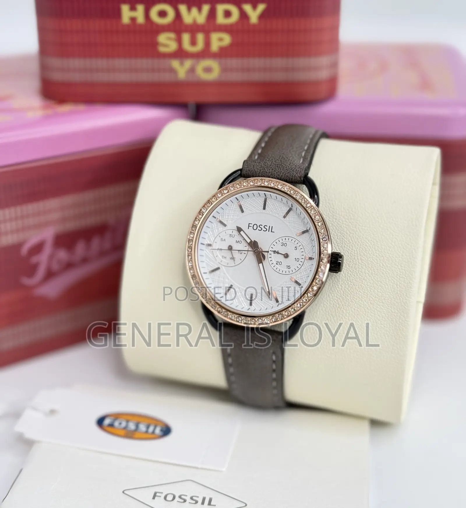 Ladies Leather Watch
