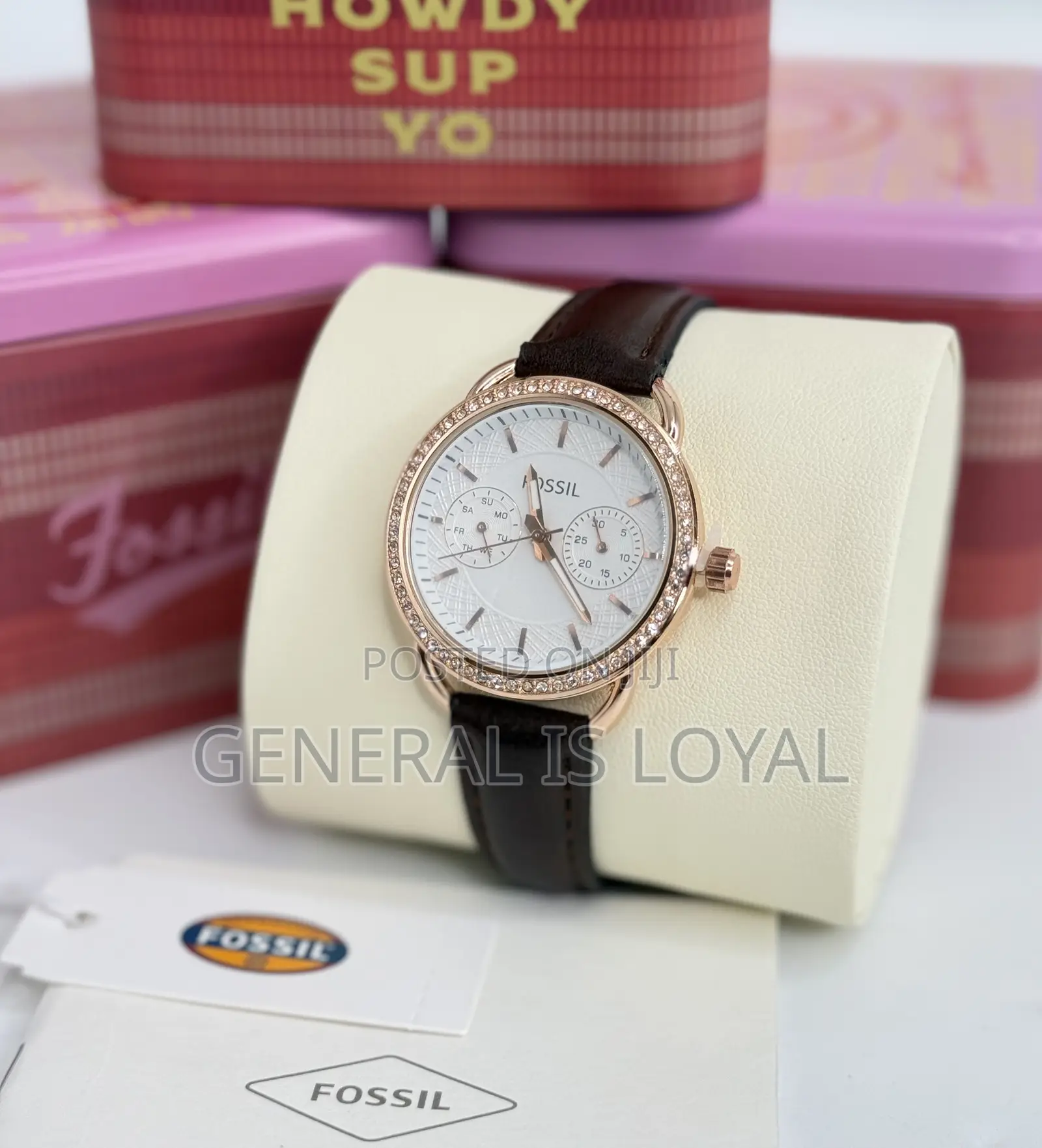 Ladies Leather Watch
