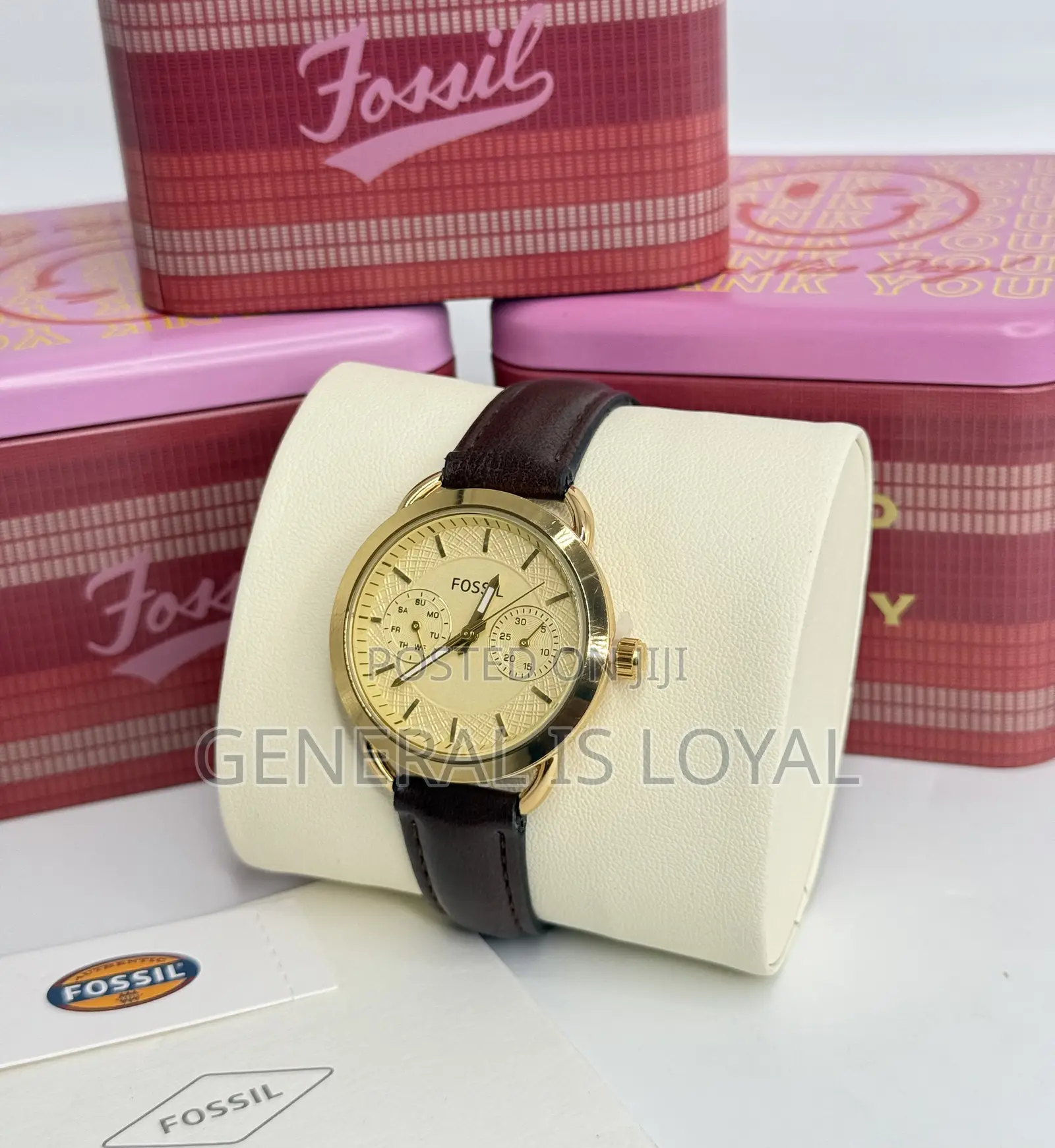 Ladies Leather Watch