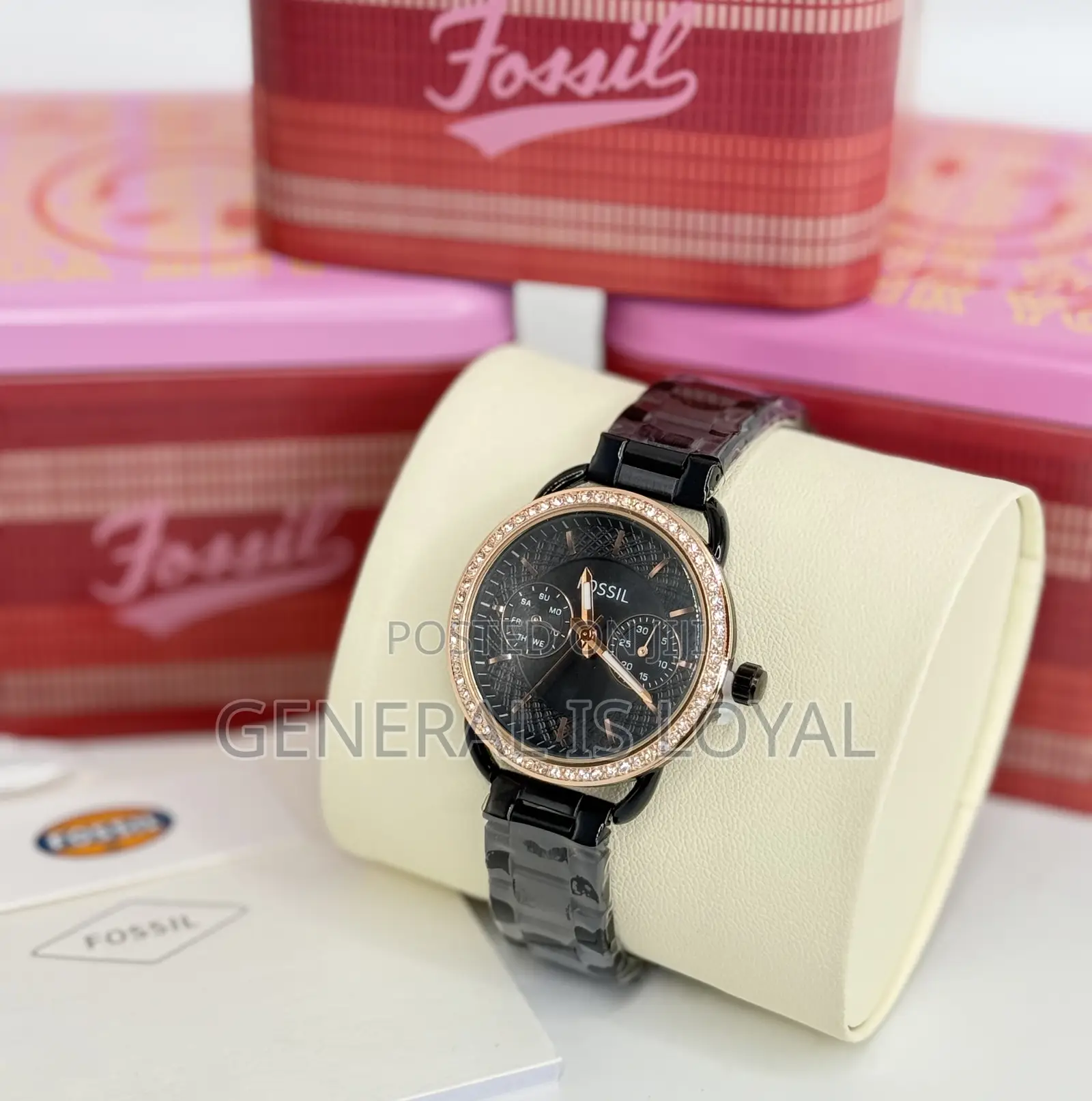 Fossil Lady’S/ Chain Strap