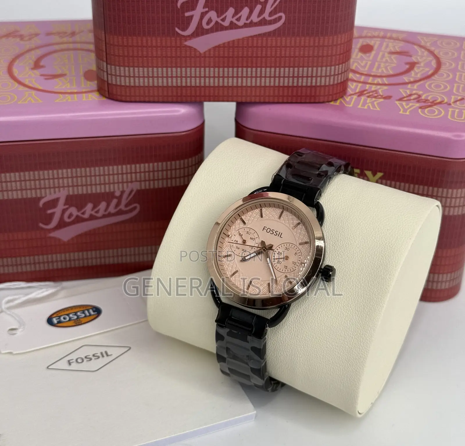 Fossil Lady’S/ Chain Strap