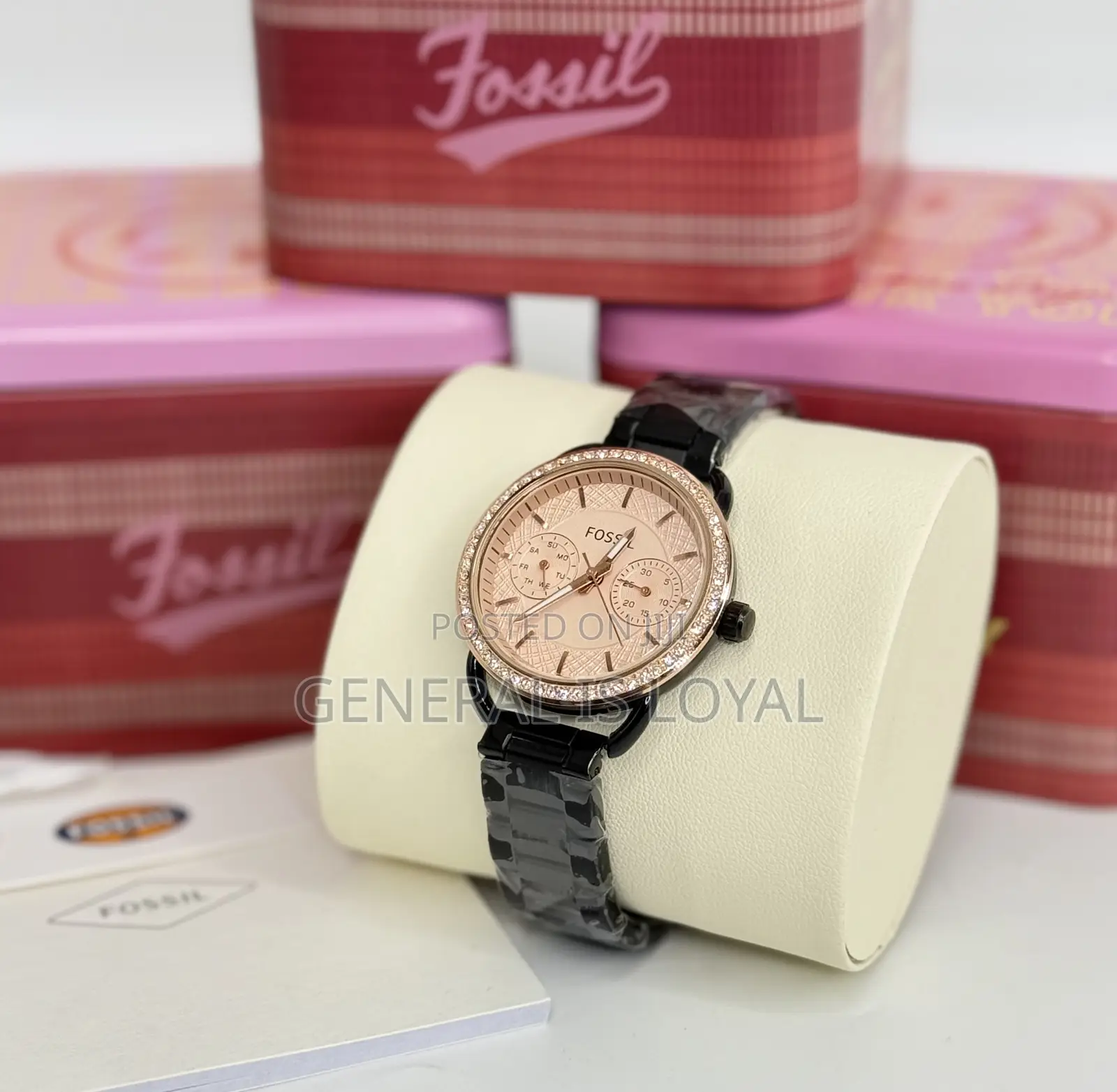 Fossil Lady’S/ Chain Strap