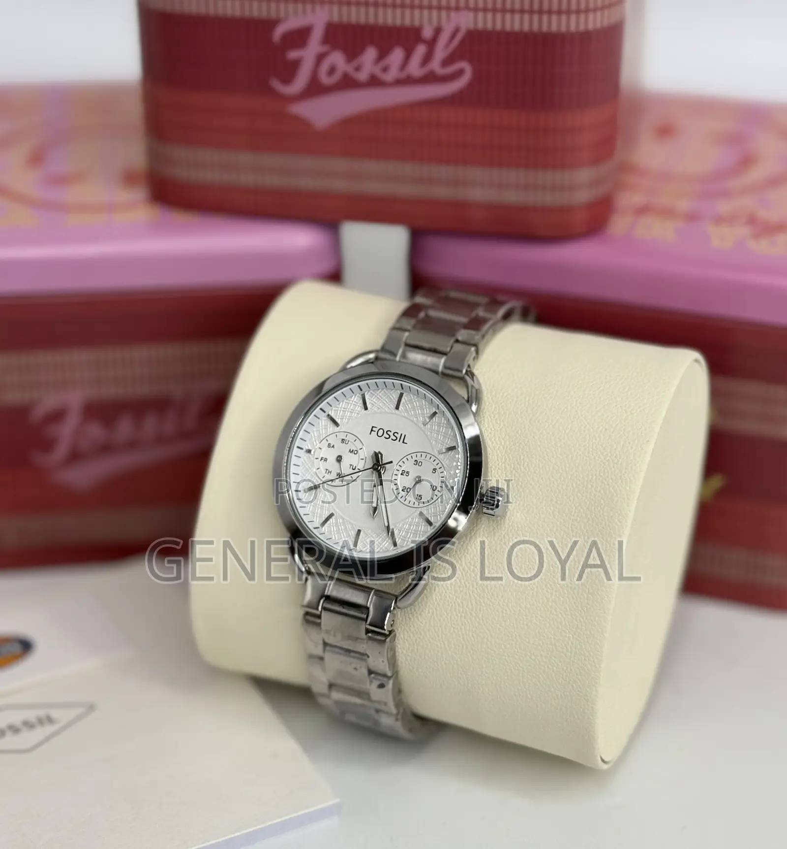 Fossil Lady’S/ Chain Strap