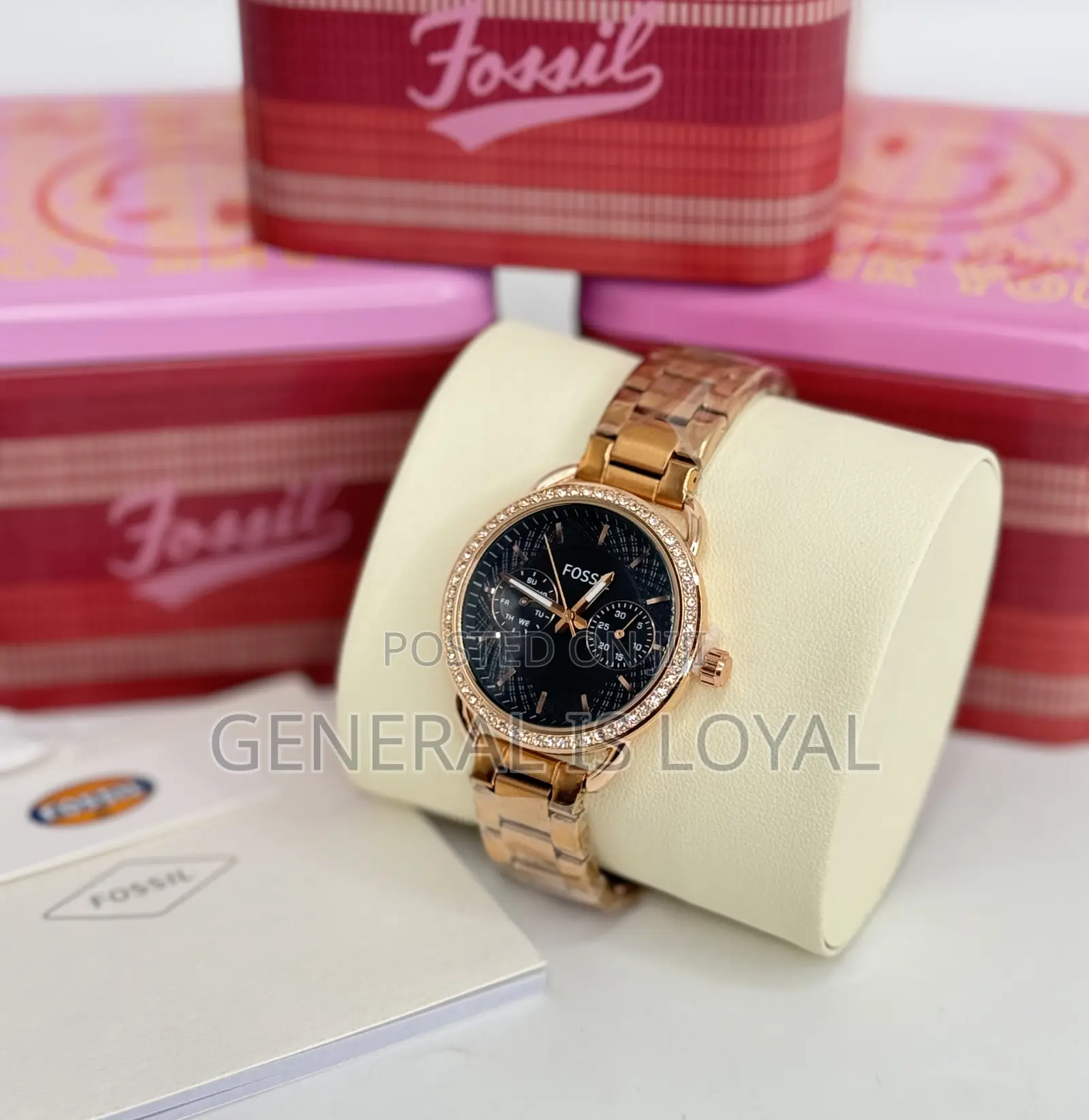 Fossil Lady’S/ Chain Strap