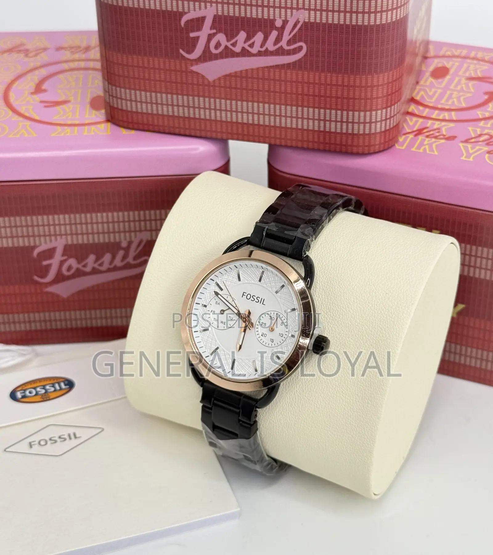 Fossil Lady’S/ Chain Strap