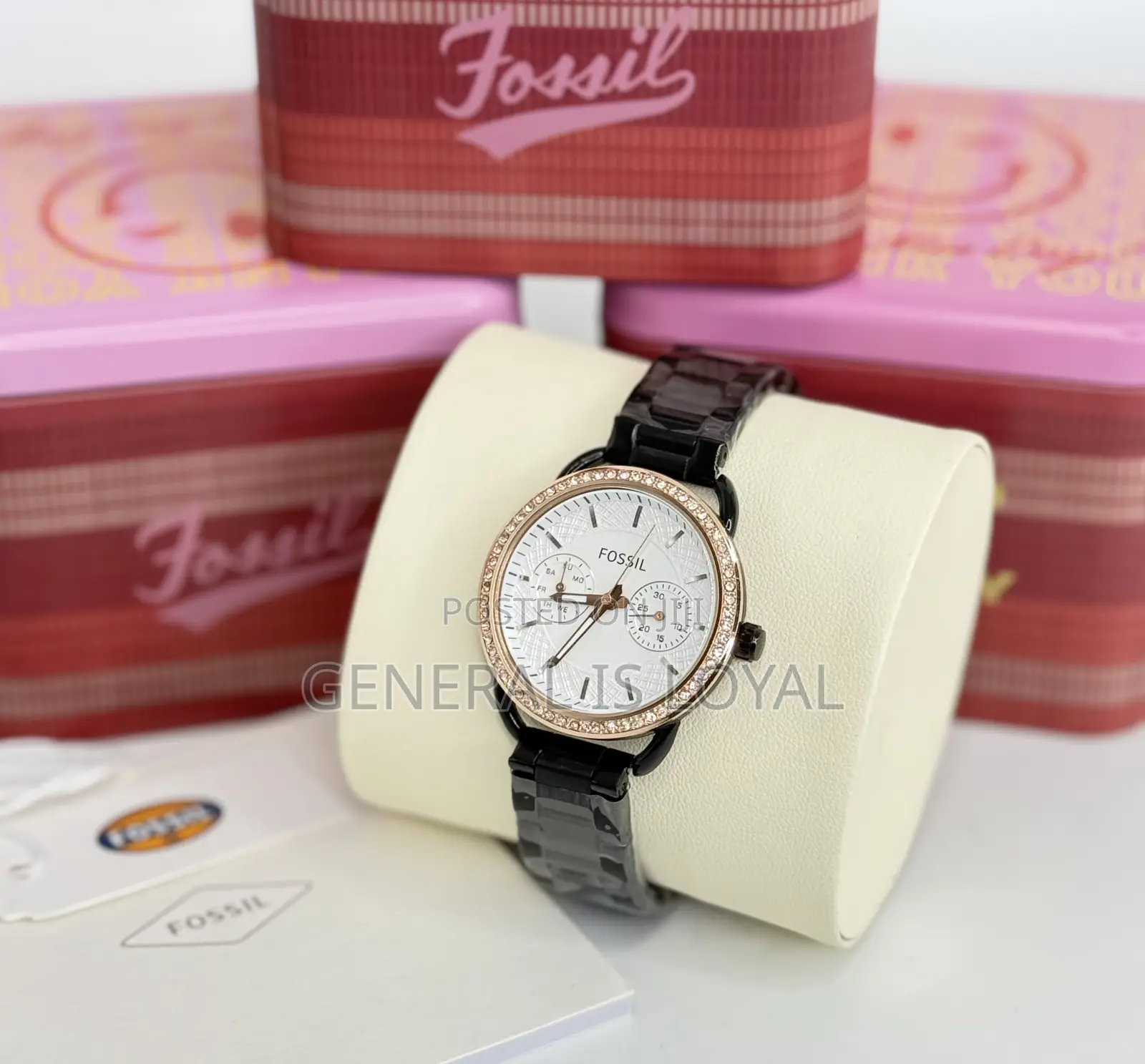 Fossil Lady’S/ Chain Strap