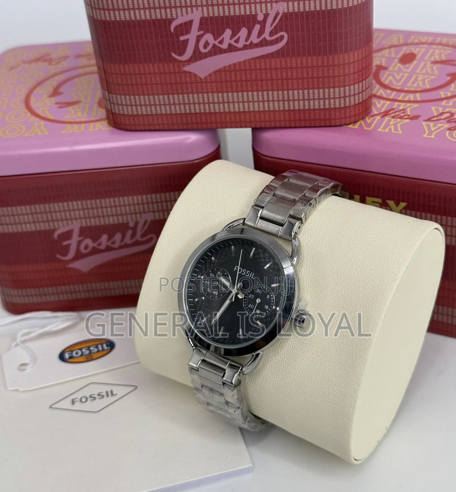 Fossil Lady’S/ Chain Strap