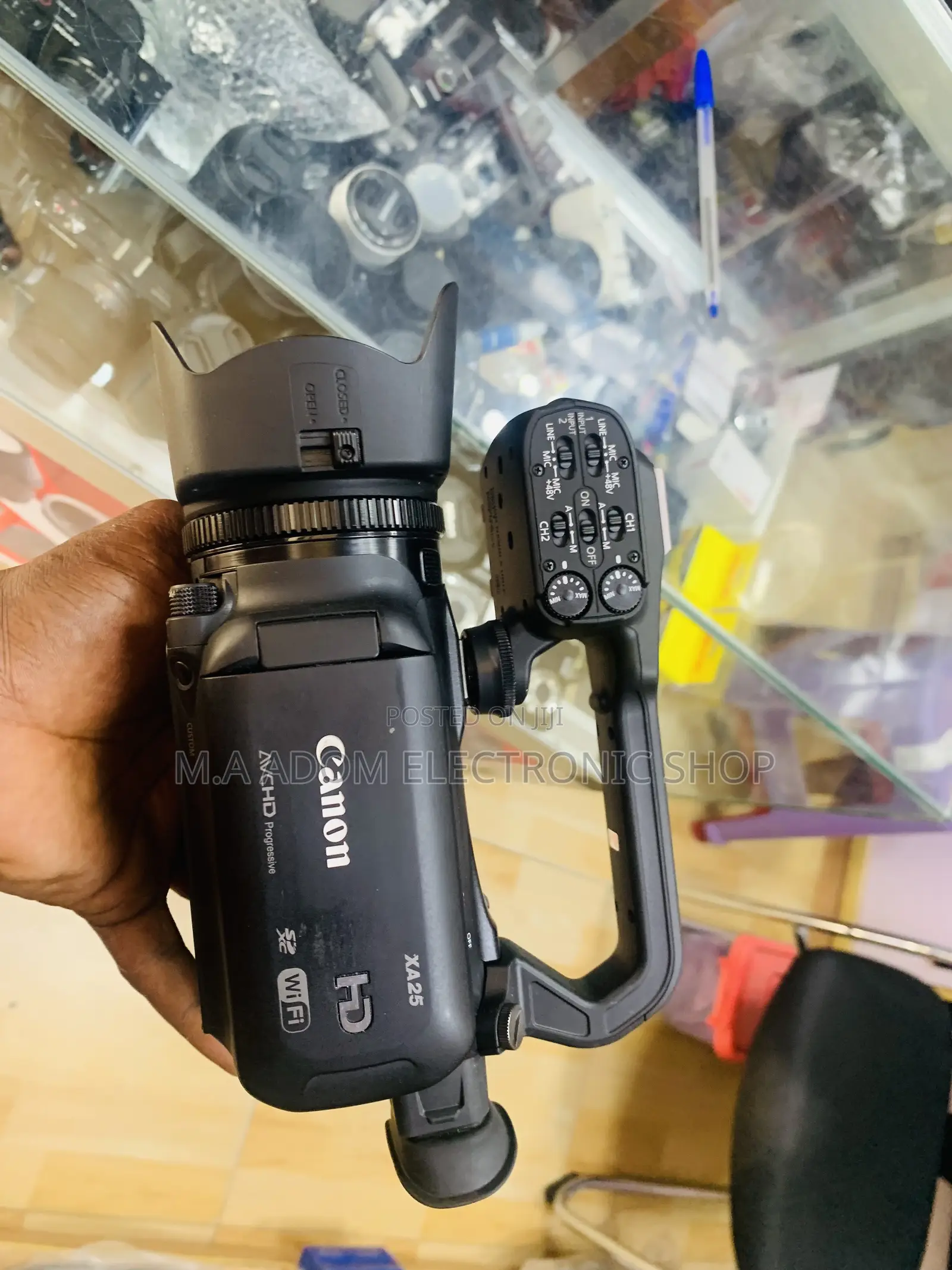 Wi-Fi Direct Xa25 Camera Sdi/Hdmi Video Output