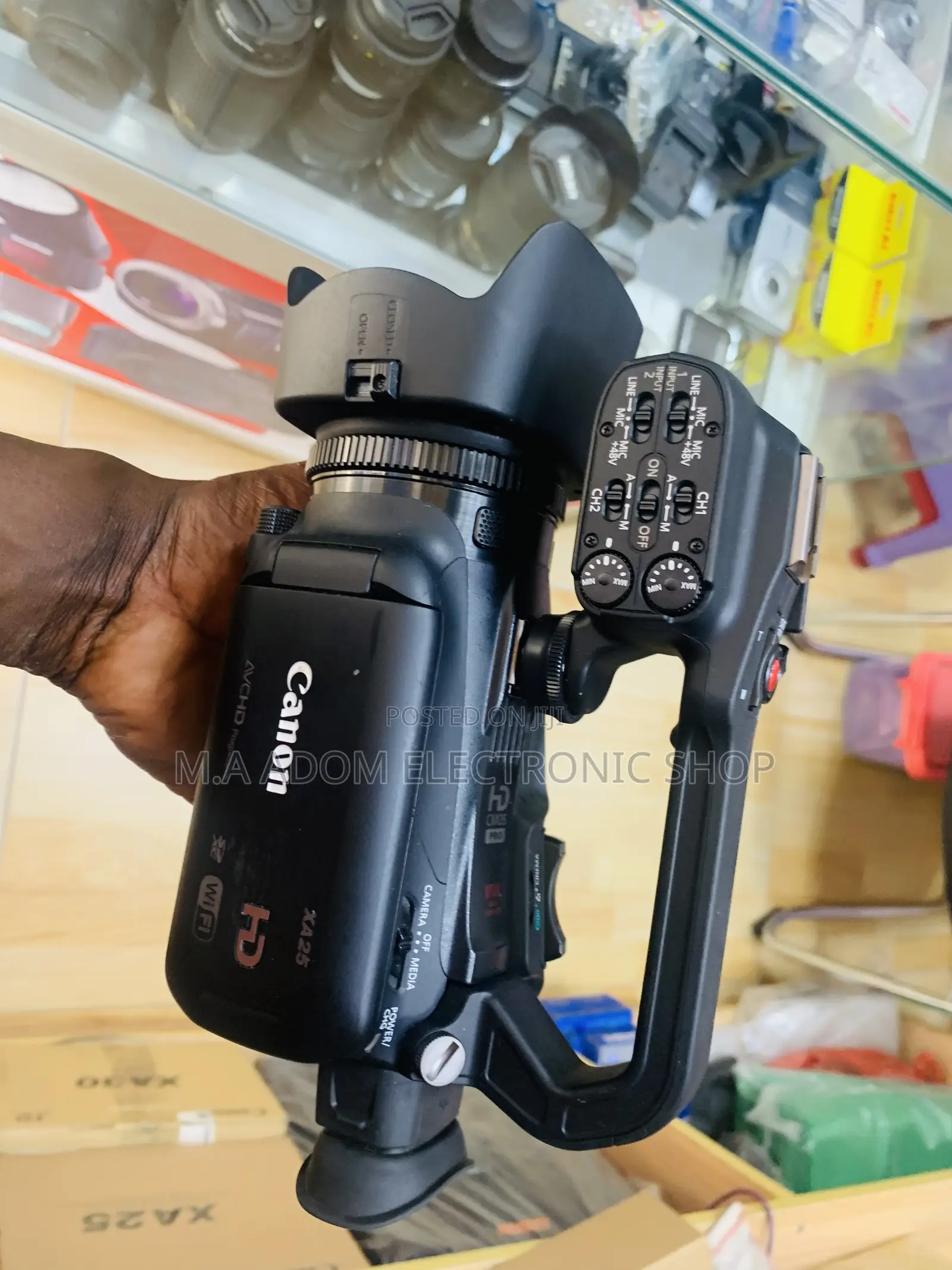 Wi-Fi Direct Xa25 Camera Sdi/Hdmi Video Output