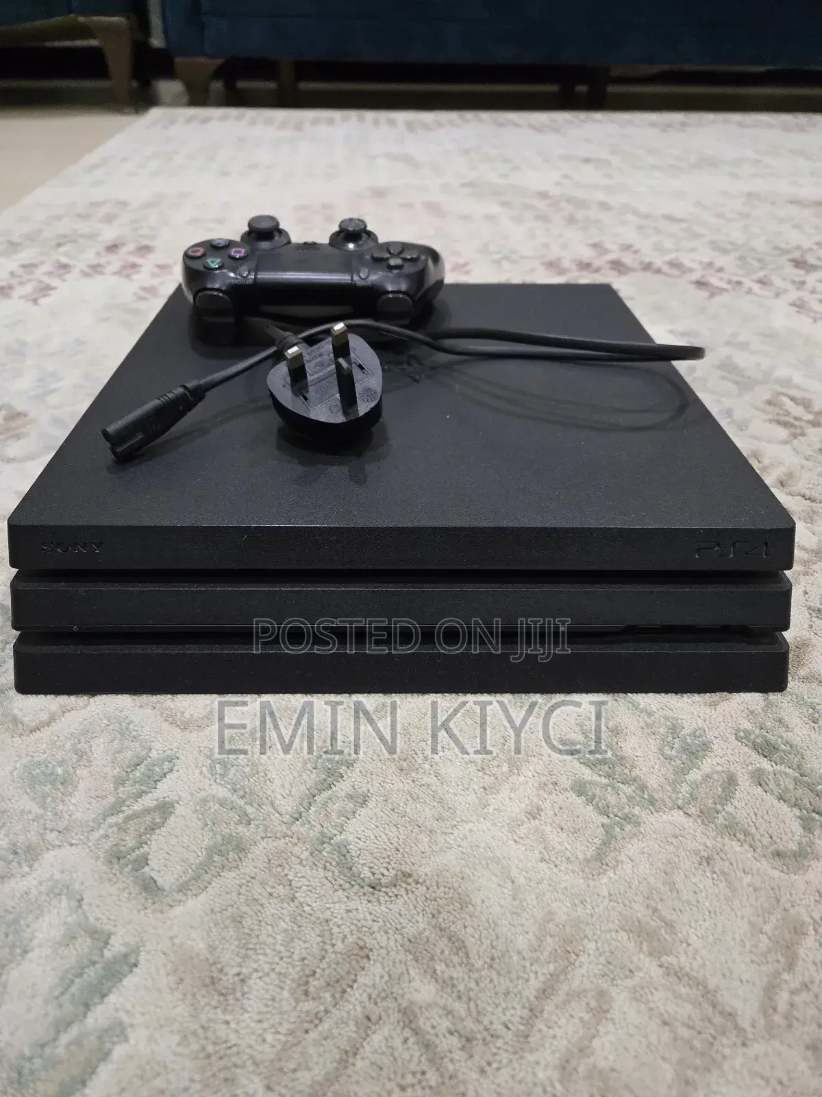 Playstation 4 Pro With One Controller and Power Cable
