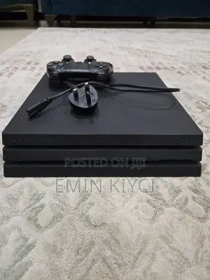 Playstation 4 Pro With One Controller and Power Cable