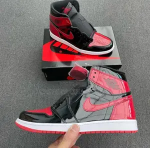 Photo - Air Jordan 1 Red and Black Mirror