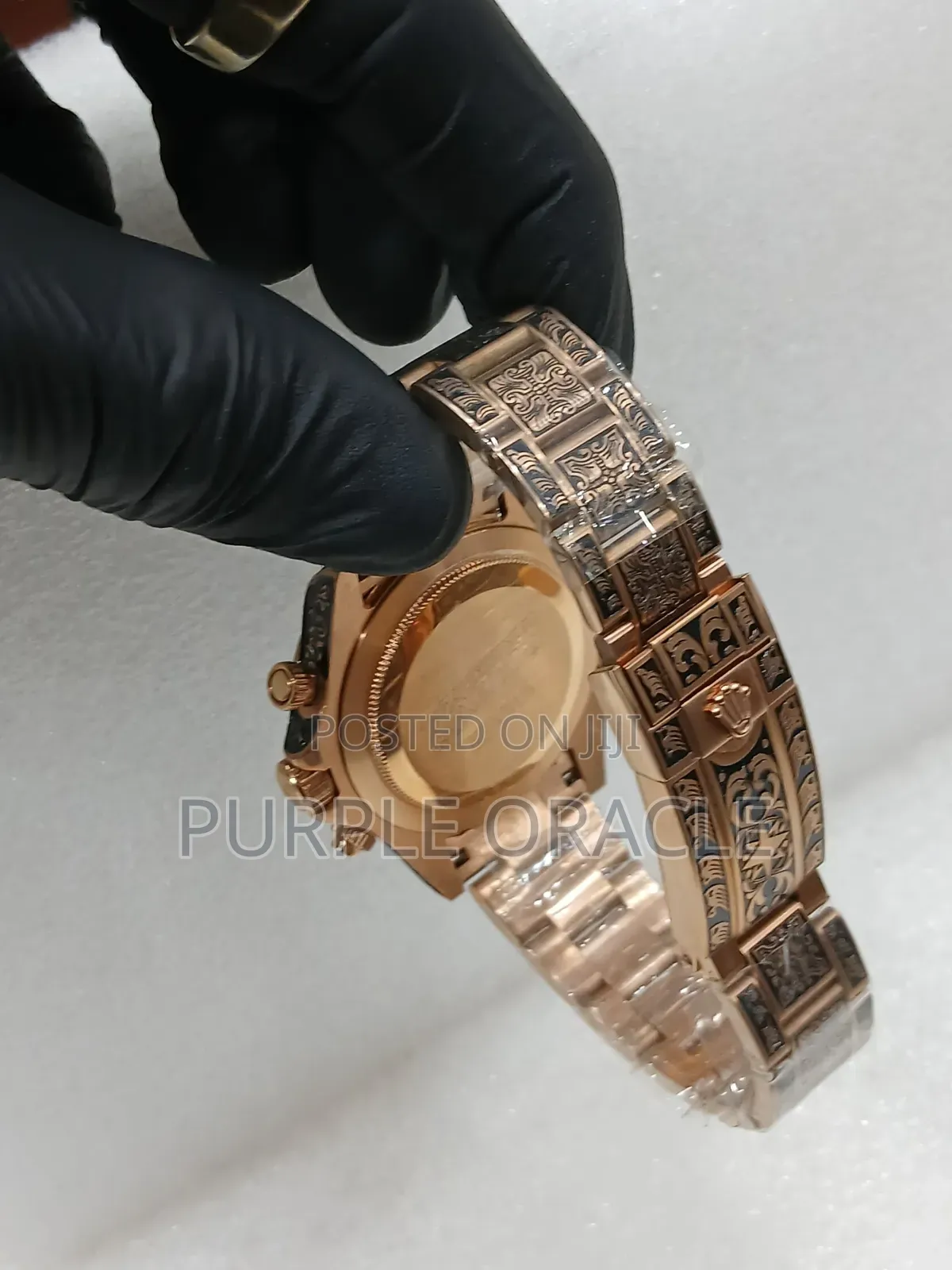 Rolex Cosmograph Bamford Watch, Custom Engraved  Blue Dial