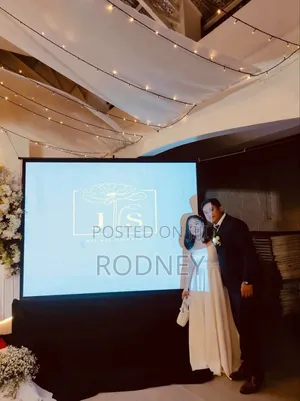 Projector Rental for Weddings.