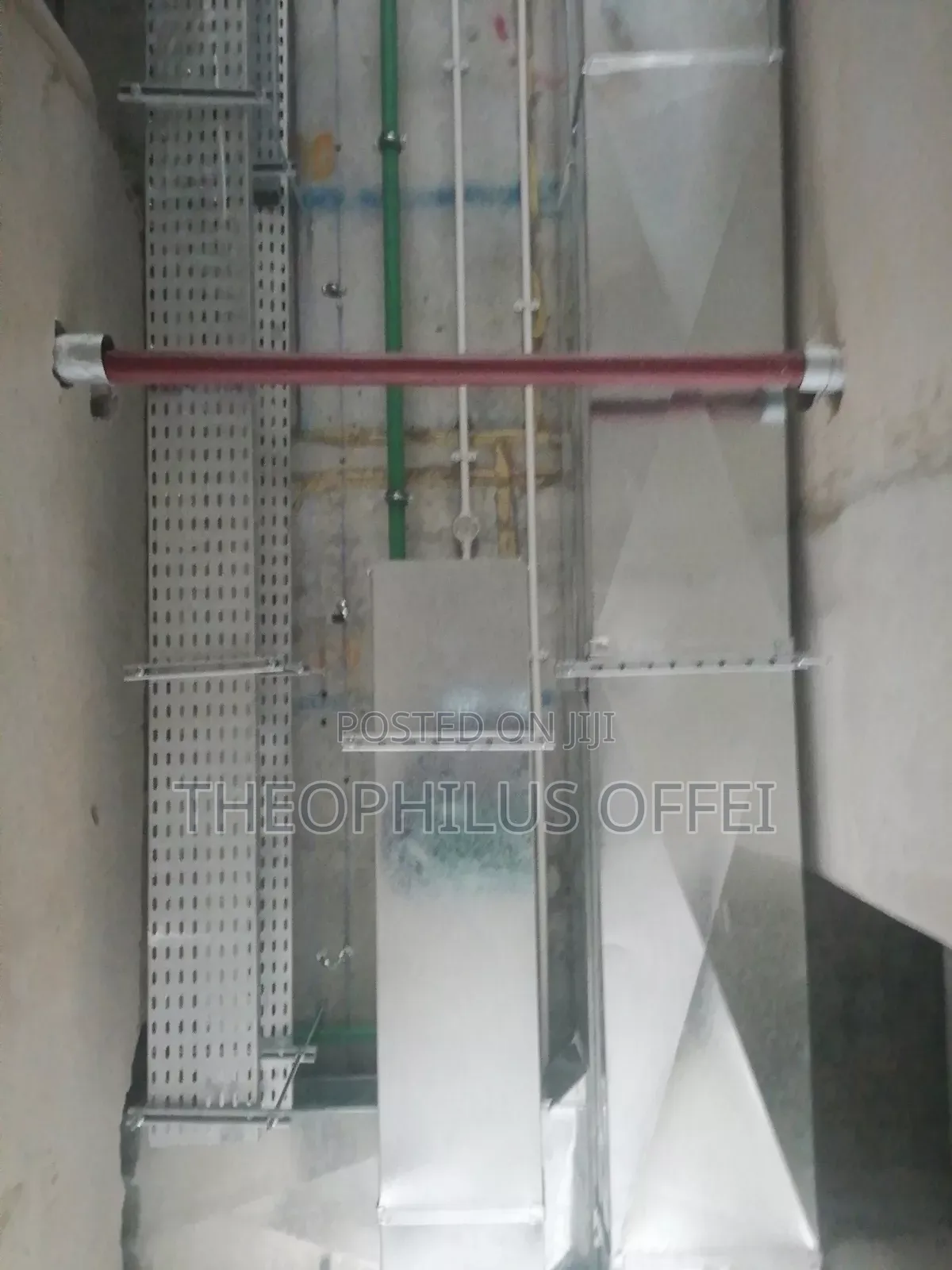 Installation of Ducts System, Lagging, Extractor Fans