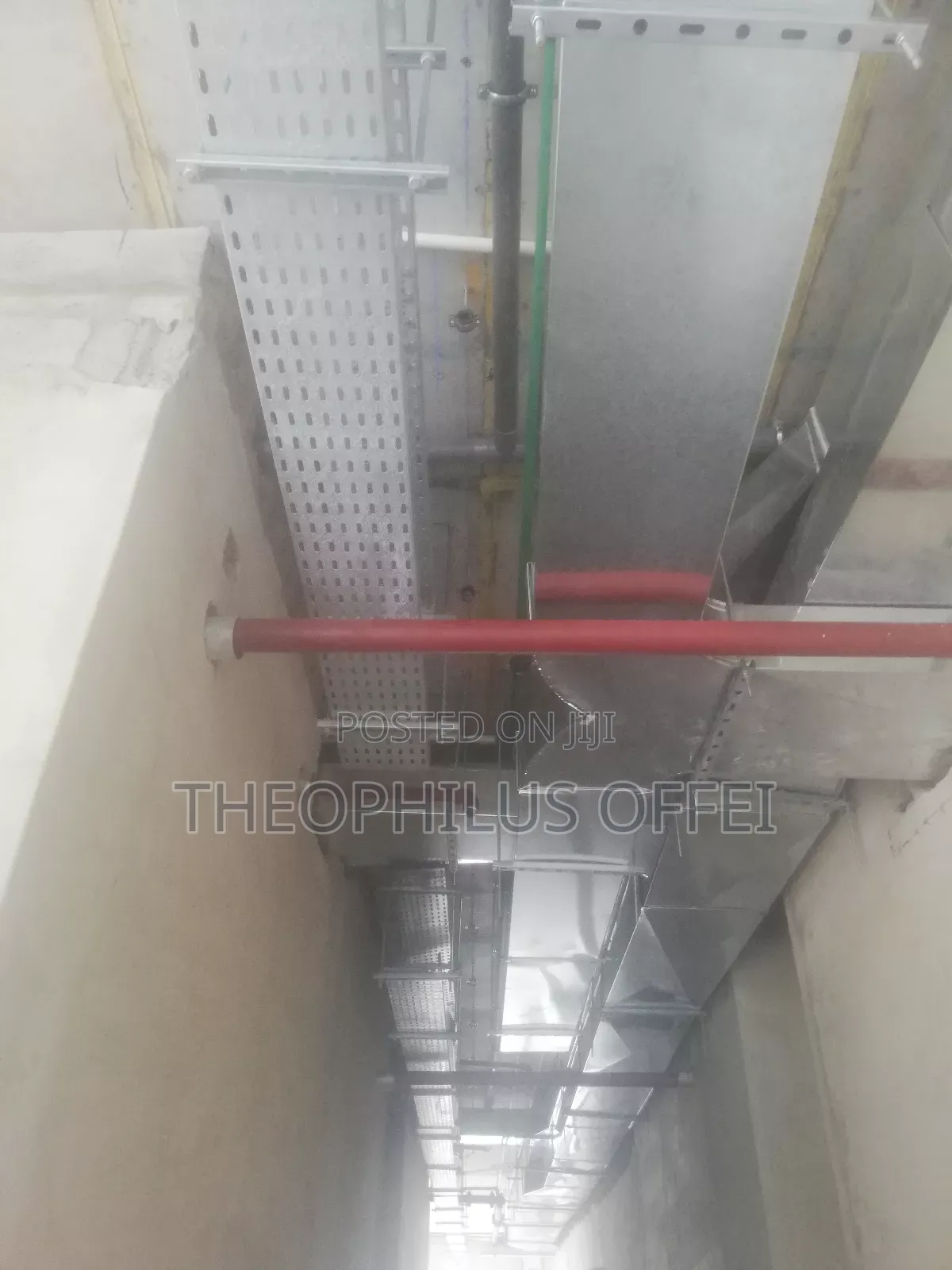 Installation of Ducts System, Lagging, Extractor Fans