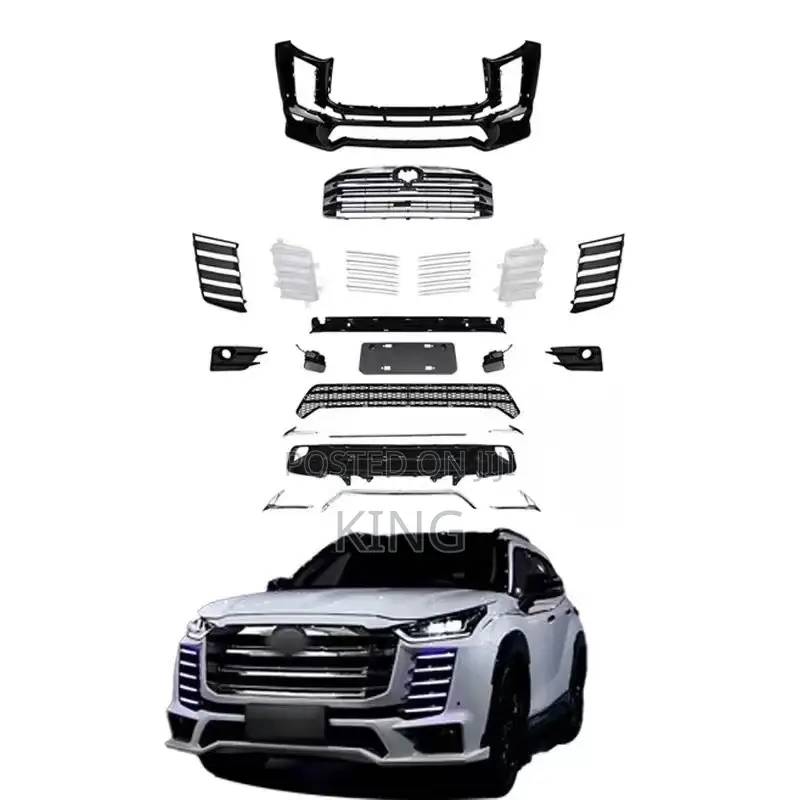 2021-2024 Toyota Highlander Upgrade Body Kit Facelift