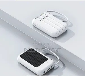 Photo - Powerful Solar Powerbank (Self Wired) With Touch Light