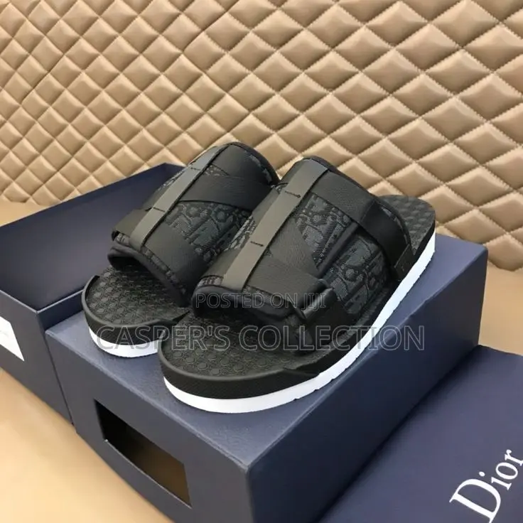 Dior Alpha Sandals Black
