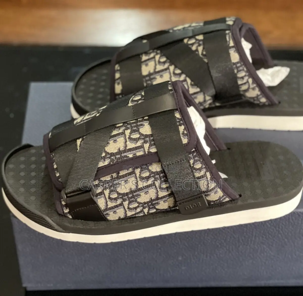 Dior Alpha Sandals Oblique Slippers