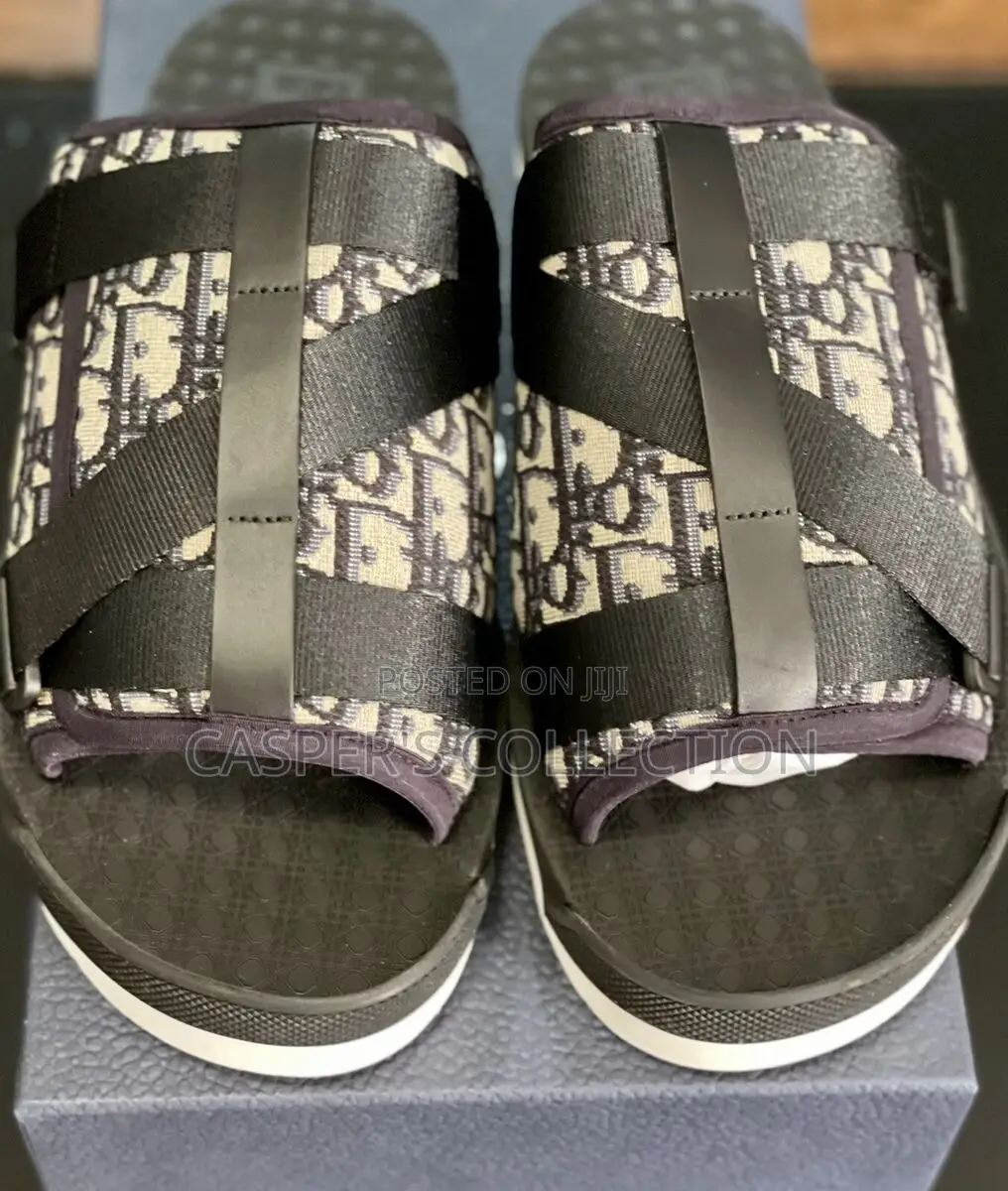 Dior Alpha Sandals Oblique Slippers