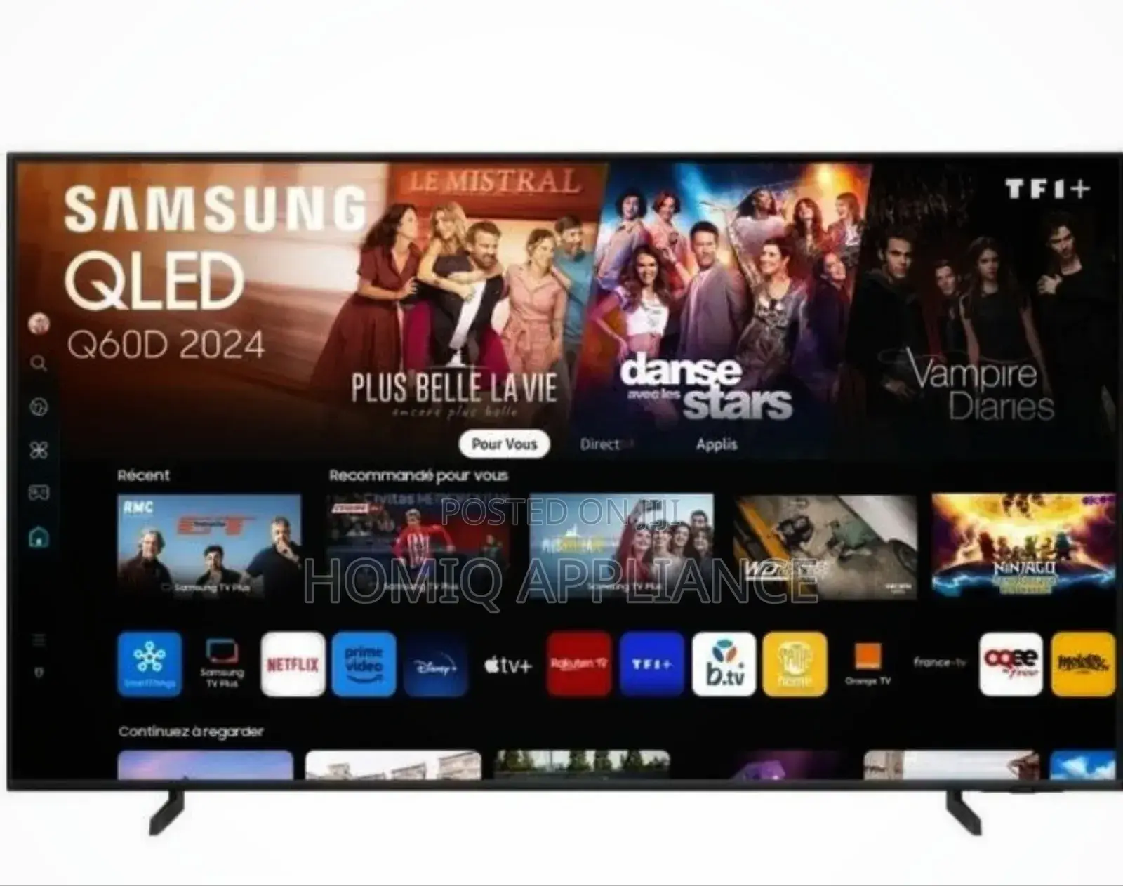 Ultra Quality Samsung 75-Inch 75q60d Qled Smart Tv