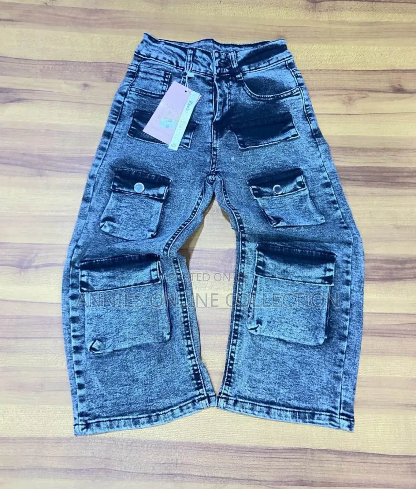 Kids Cargo Jeans