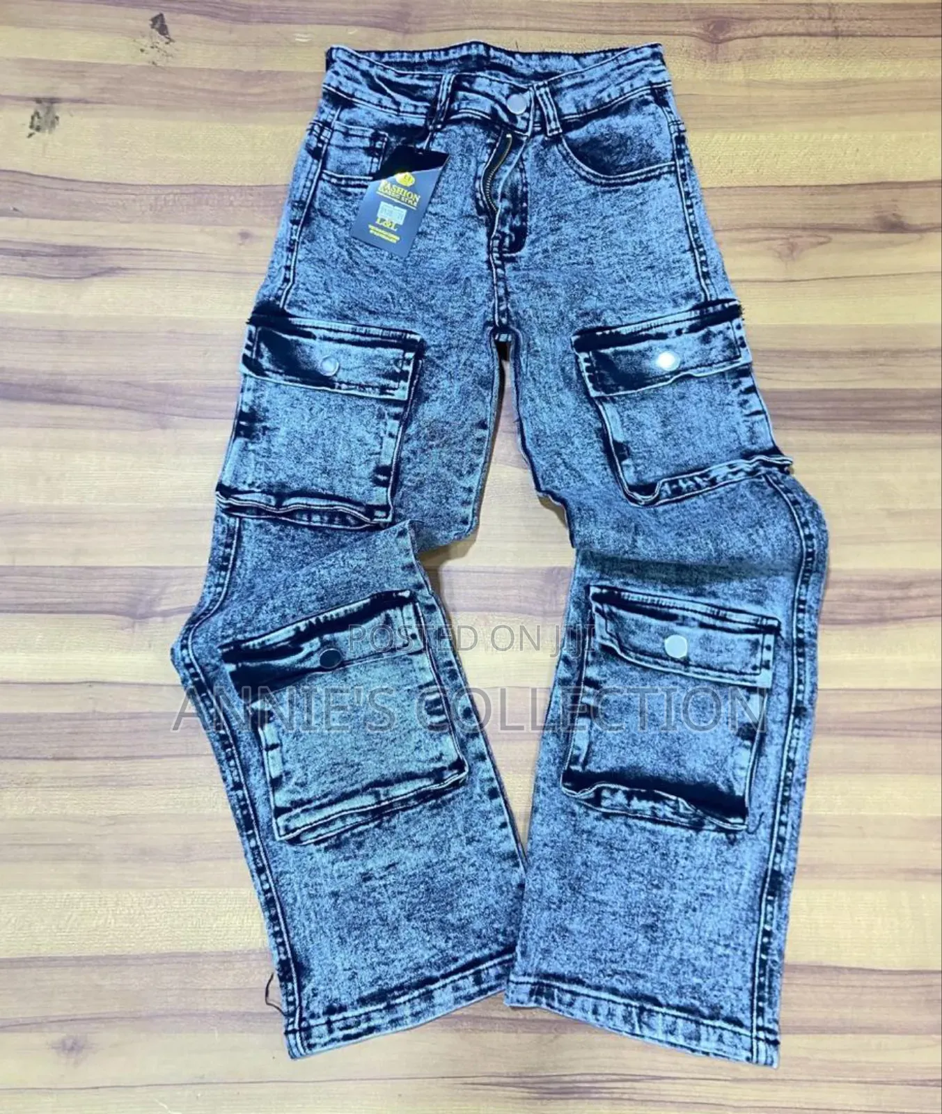 Kids Cargo Jeans
