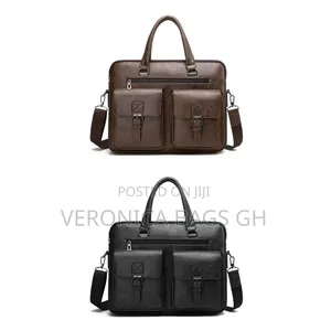 Business Briefcase Shoulder Bag Office for 15 Inches Laptop