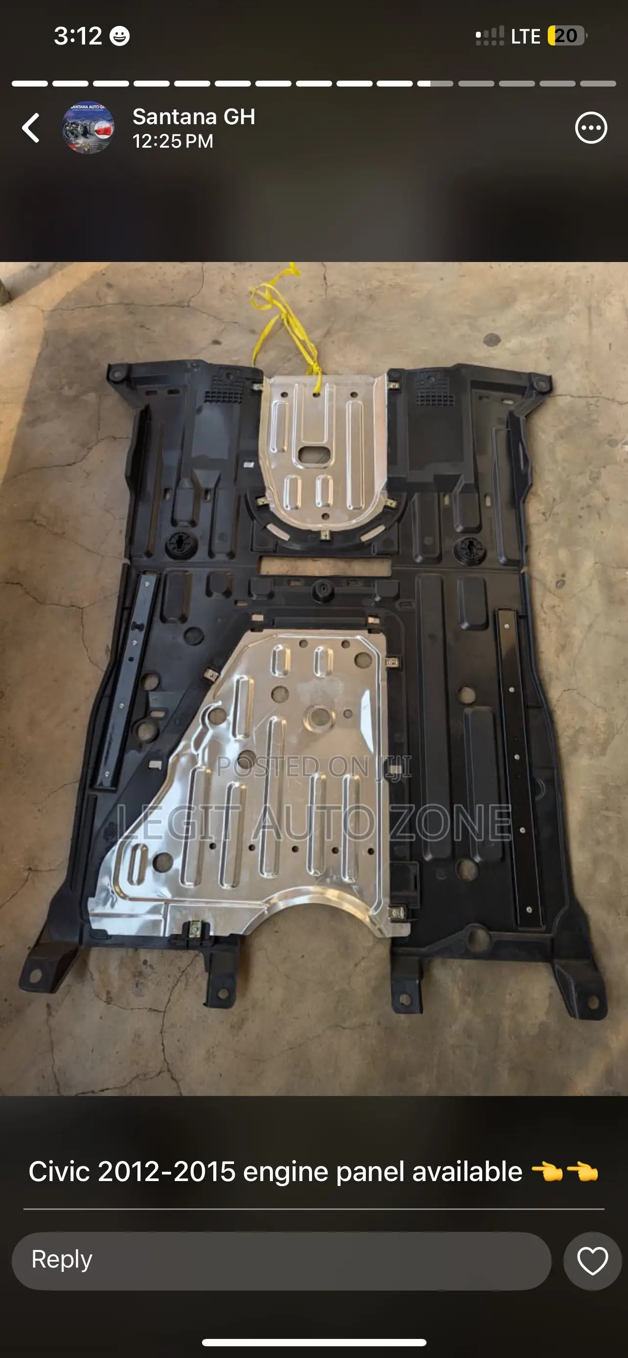 Honda Civic 2012,2014,2013,2015 Engine Cover