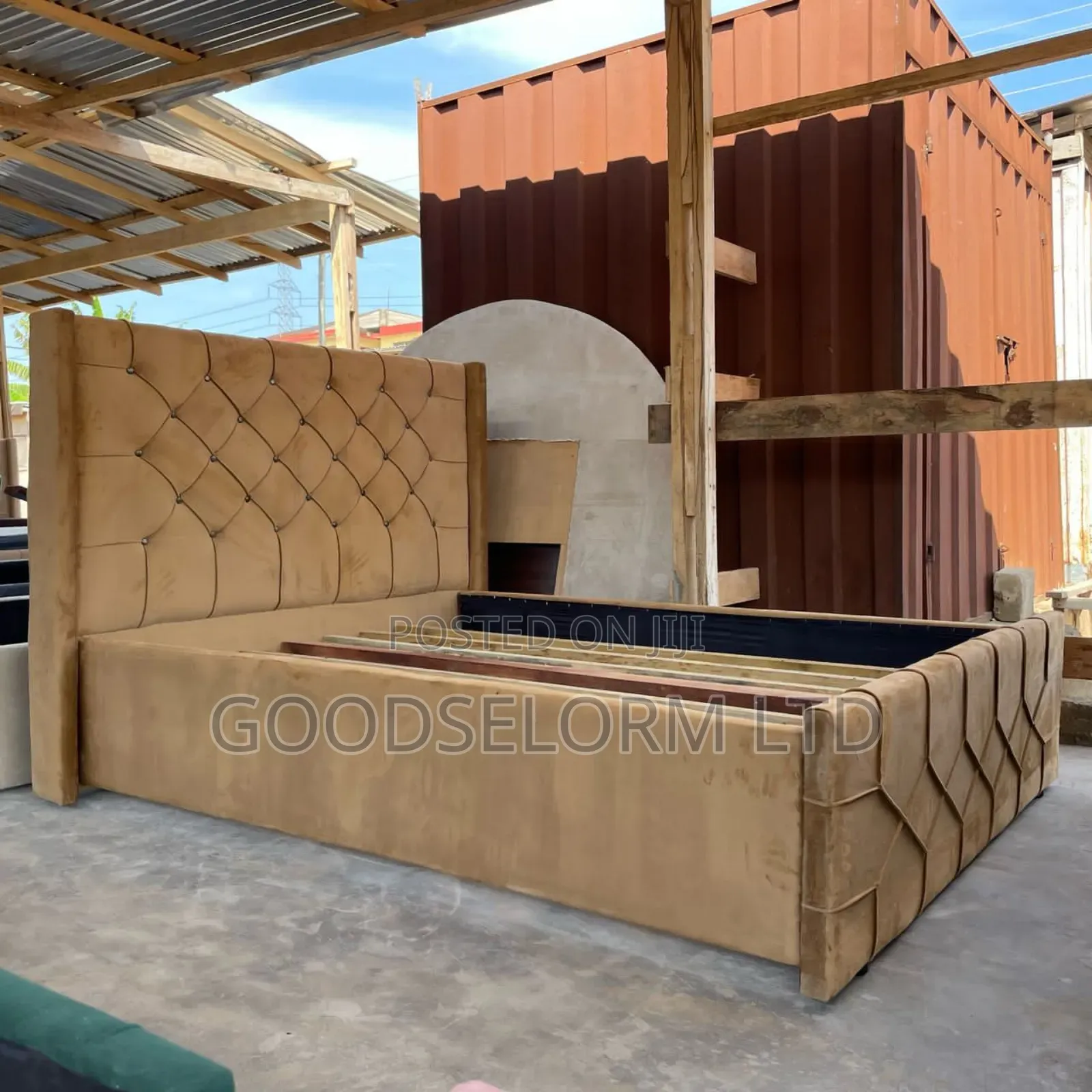 Double Foreign Bed Frame