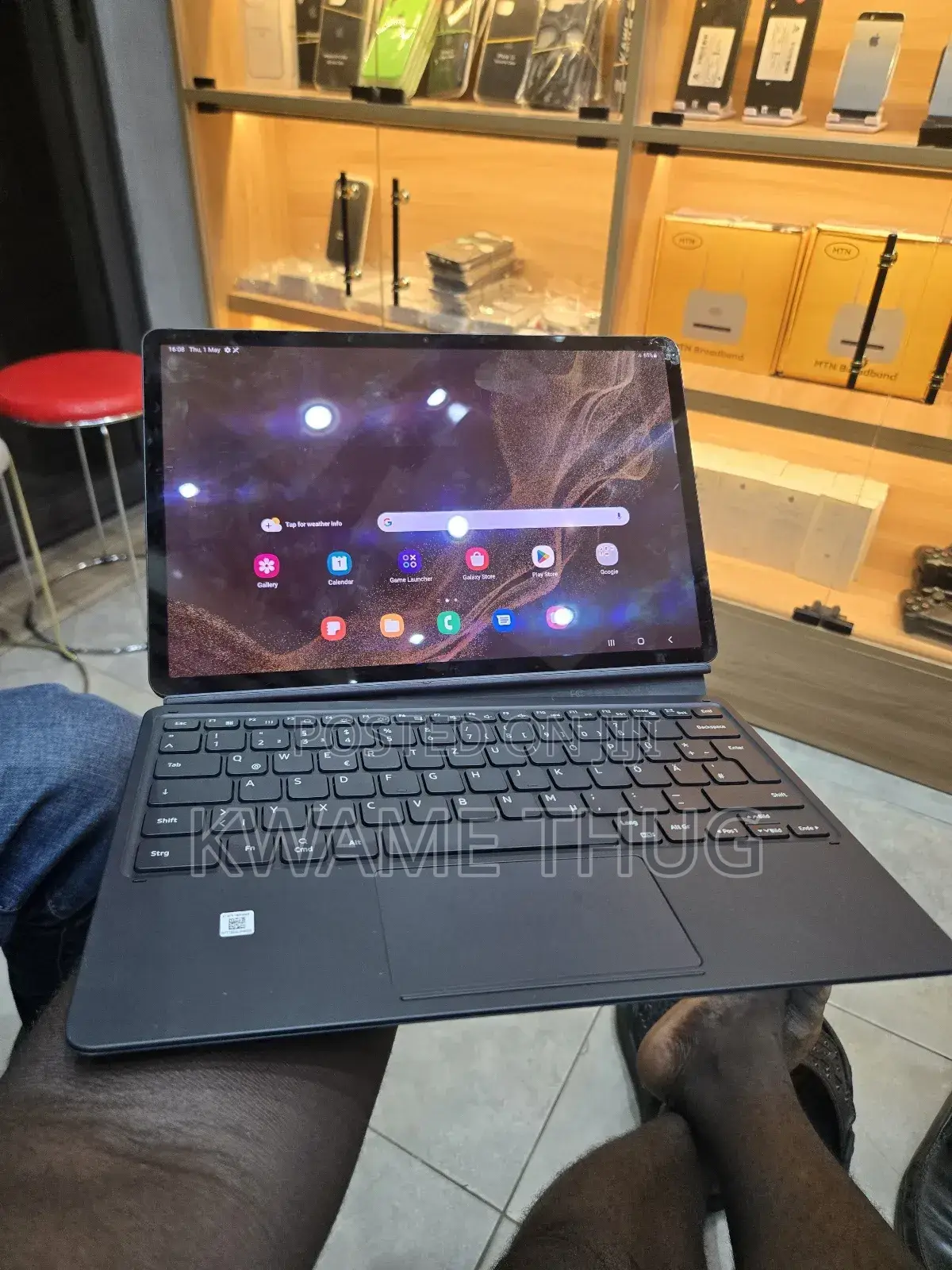 Samsung Galaxy Tab S8+ 128 GB Black
