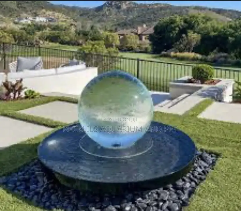 Glass Ball Water Fountain ( Spiral Fountain)
