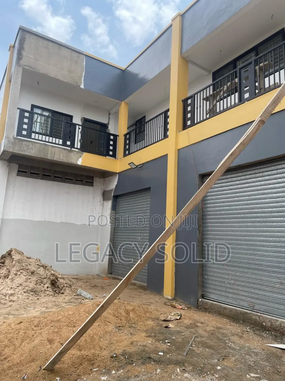 Warehouse, Shops and Apartment to Let