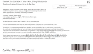 St Johns Wort 375mg X120 Caps Emotional Mood