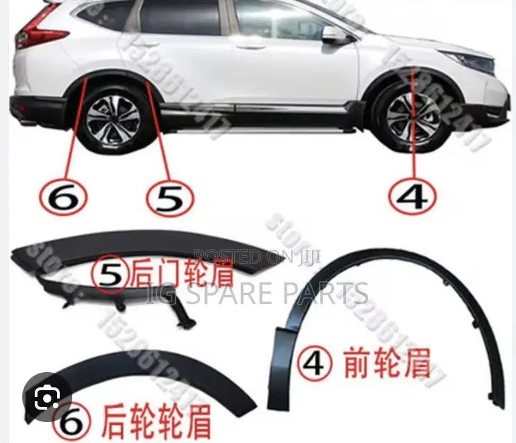 Honda CRV 2017-2022 Fender Mould and Rear Mould