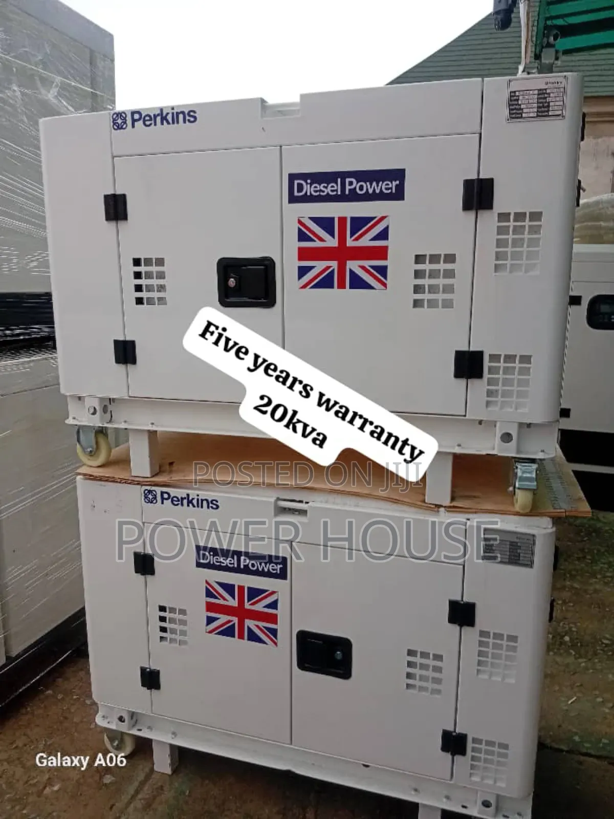Improved Reliability Perkins 20kva Diesel
