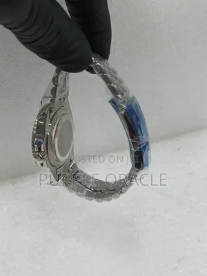 Anti Fade Rolex Steel Men's Watch
