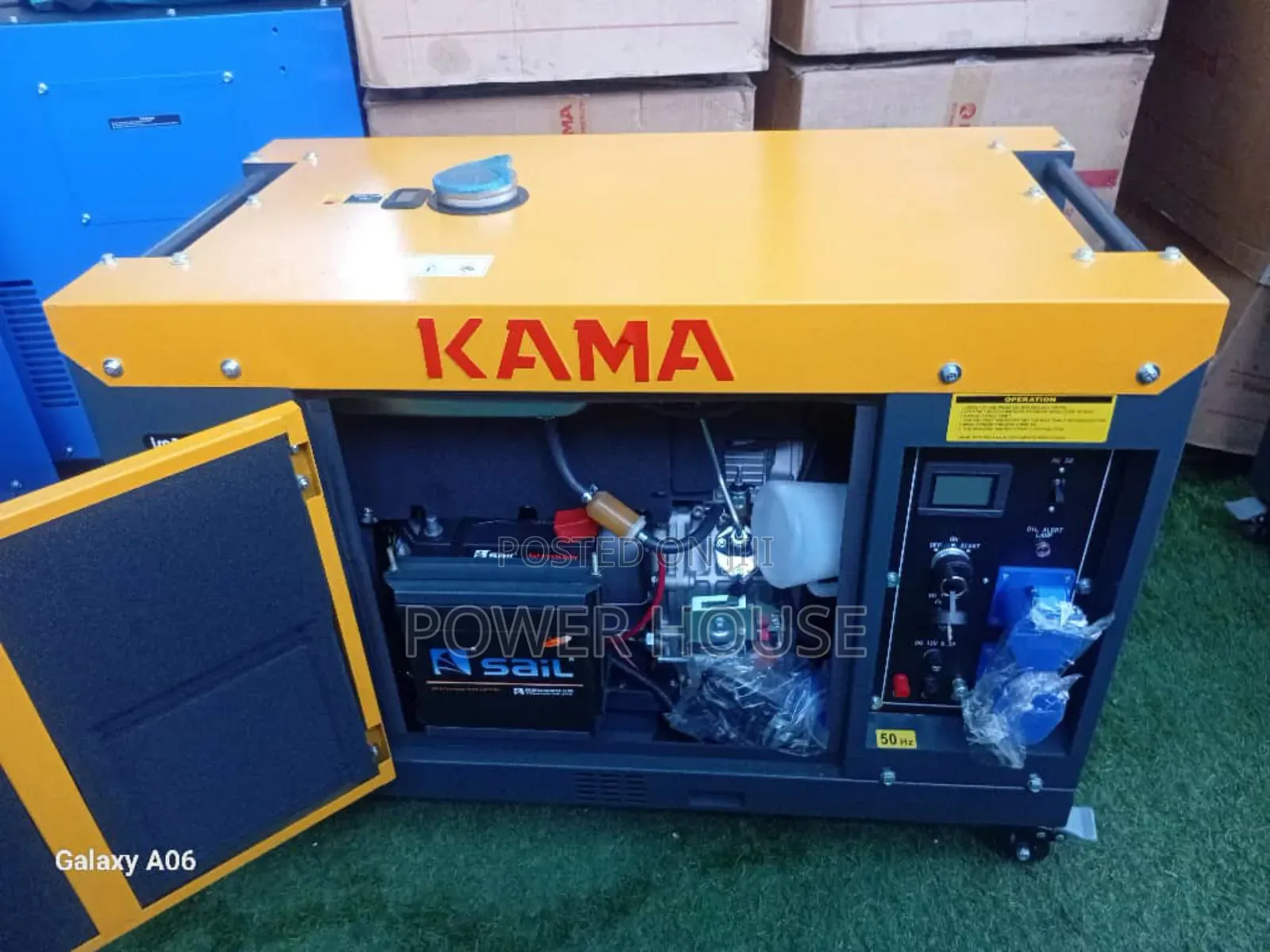 Frequency Output 16500watts 15kva Kama Generator