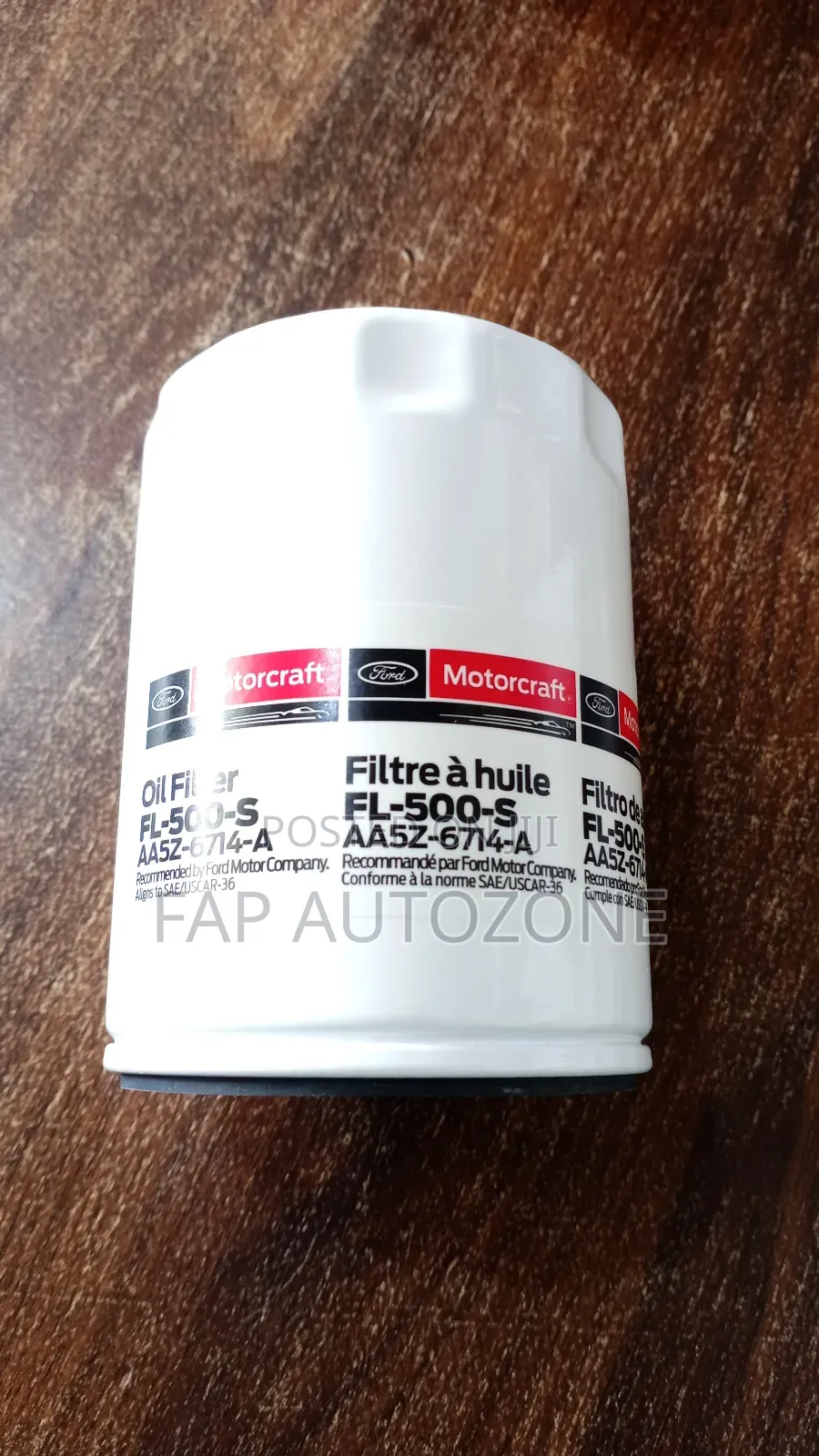 0037. Original Motorcraft Oil Filter From Usa. Fl500s