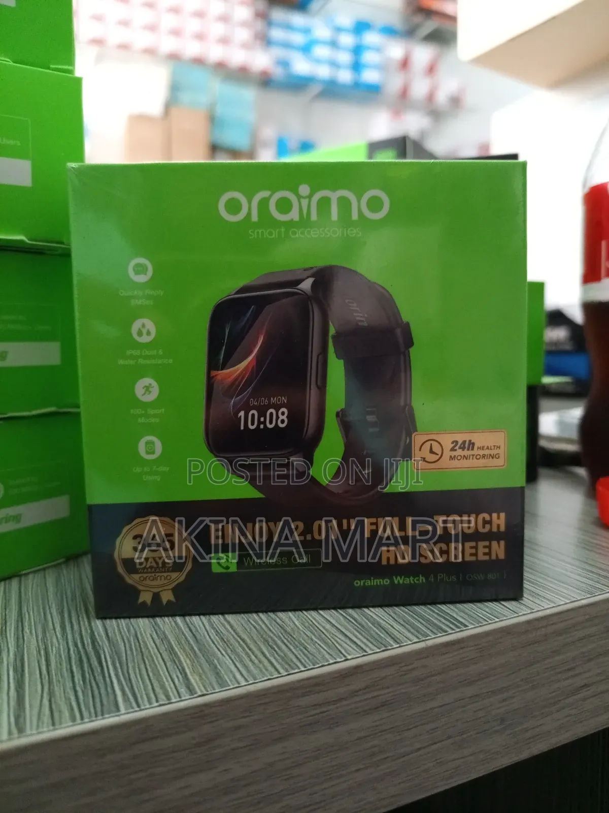 Smart Watch Oraimo Smart Watch Full Touch Hd Screen