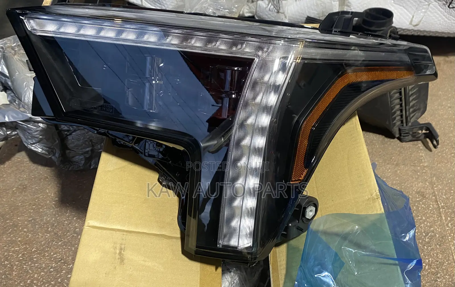 2022-2025 Led Headlight Assembly For A Toyota Tundra.