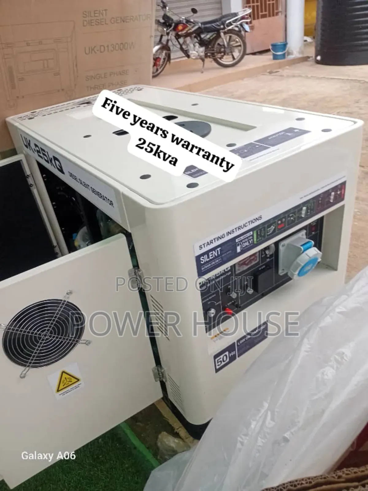 Stable Output 25kva Perkins Diesel Generator