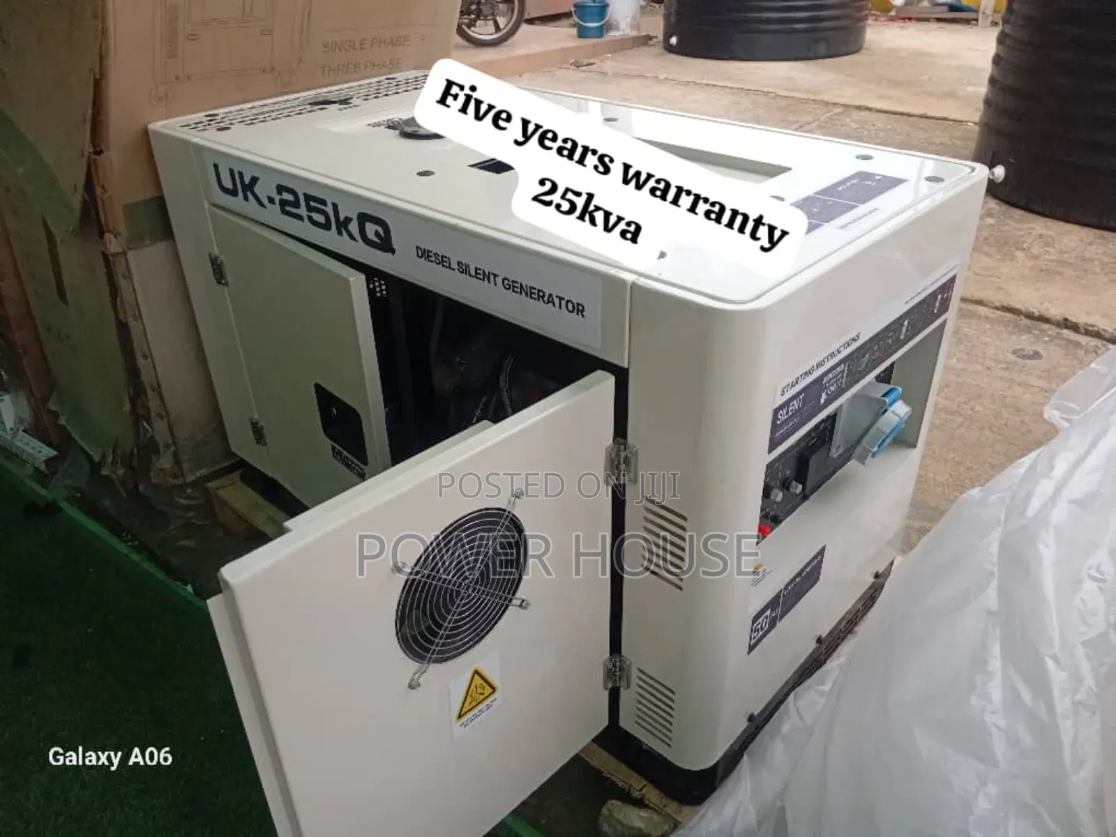 Overload Protection Screen 25kva Uk Diesel Generator